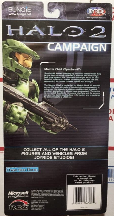 Joyride Studios Halo 2 Mini Series 2 Campaign 5-Pack Action Figure Set