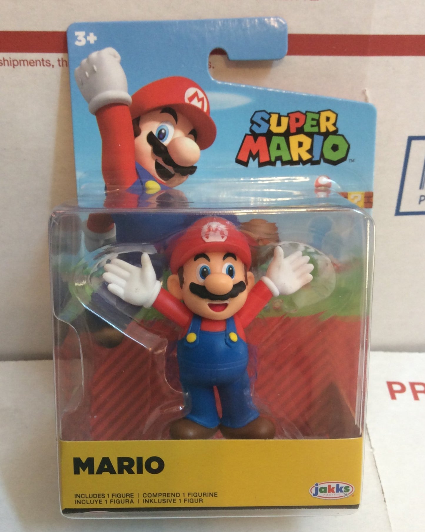 Jakks Super Mario Wave 24 Mario 2.5" Inch Figure