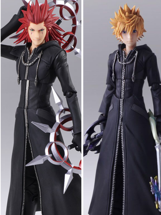 Bring Arts BUNDLE/LOT Organization XIII (13) Roxas, Axel, Kingdom Hearts III (3)