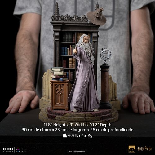 Iron Studios Harry Potter Albus Dumbledore Deluxe Art 1:10 Scale Statue (Pre-Order)