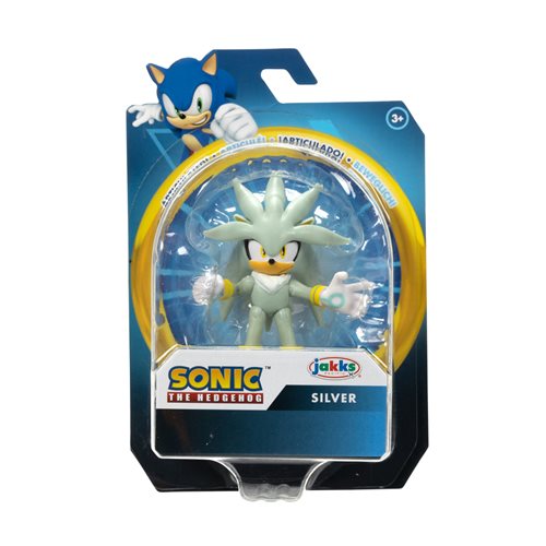 Jakks Sonic 2.5" Inch Wave 13 Silver Articulated Figure (Pre-Order)