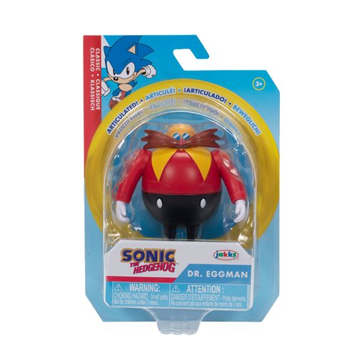 Jakks Sonic 2.5" Inch Wave 8 Classic Dr. Eggman Figure