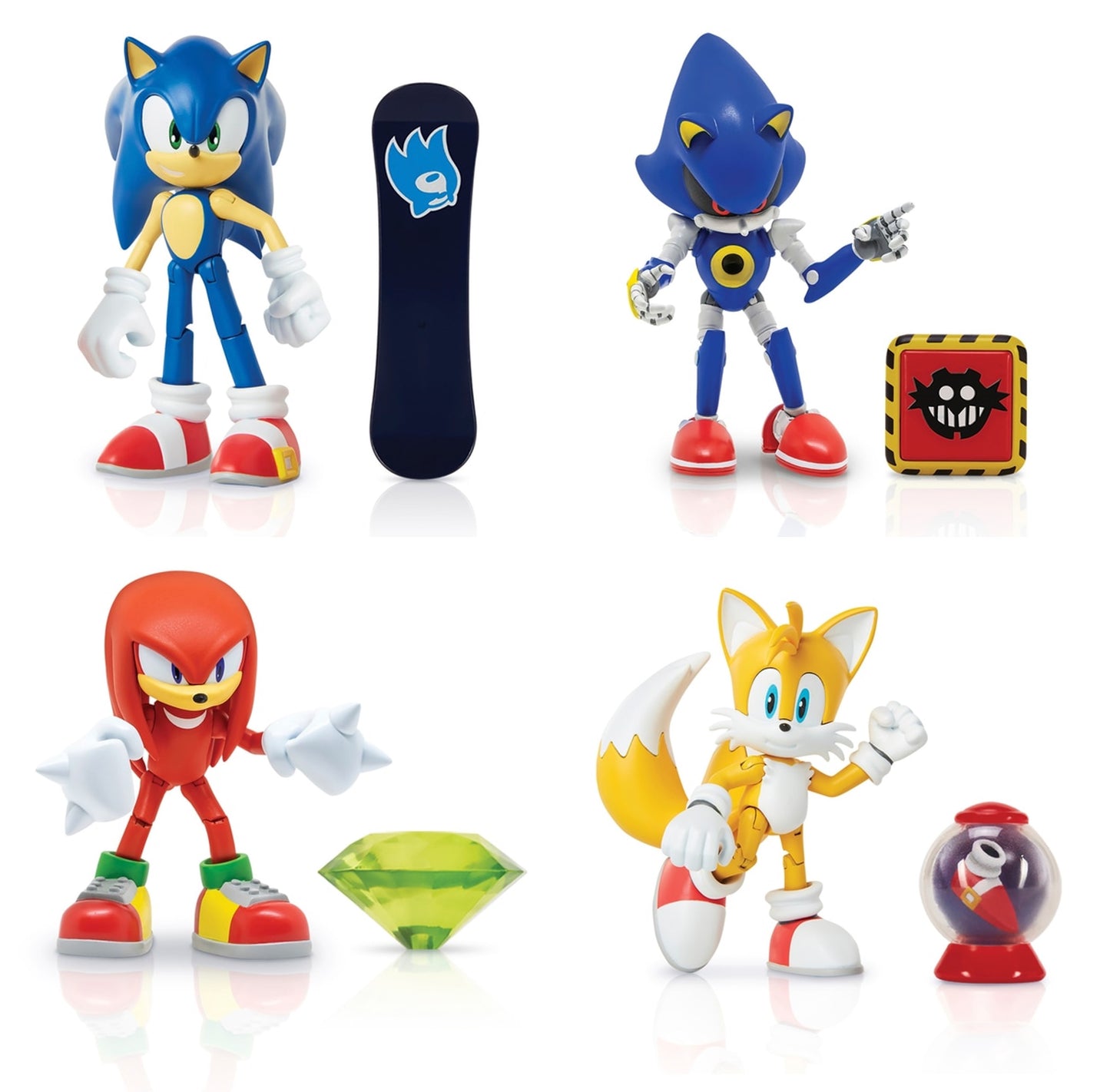 Jakks Sonic 4" Inch Articulated Sonic Figures Wave 2 BUNDLE/LOT
