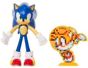 Jakks Sonic The Hedgehog 4" Bendable Figure Wave 2 Sonic