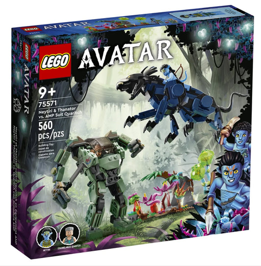 LEGO Avatar Neytiri & Thanator vs. AMP Suit Quaritch Set 75571 (Pre-Order)