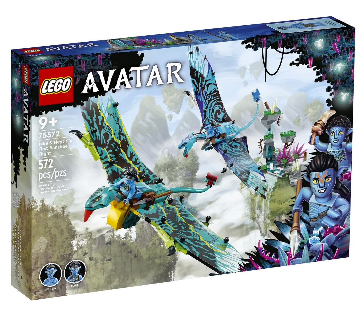 LEGO Avatar Jake & Neytiri’s First Banshee Flight Set 75572