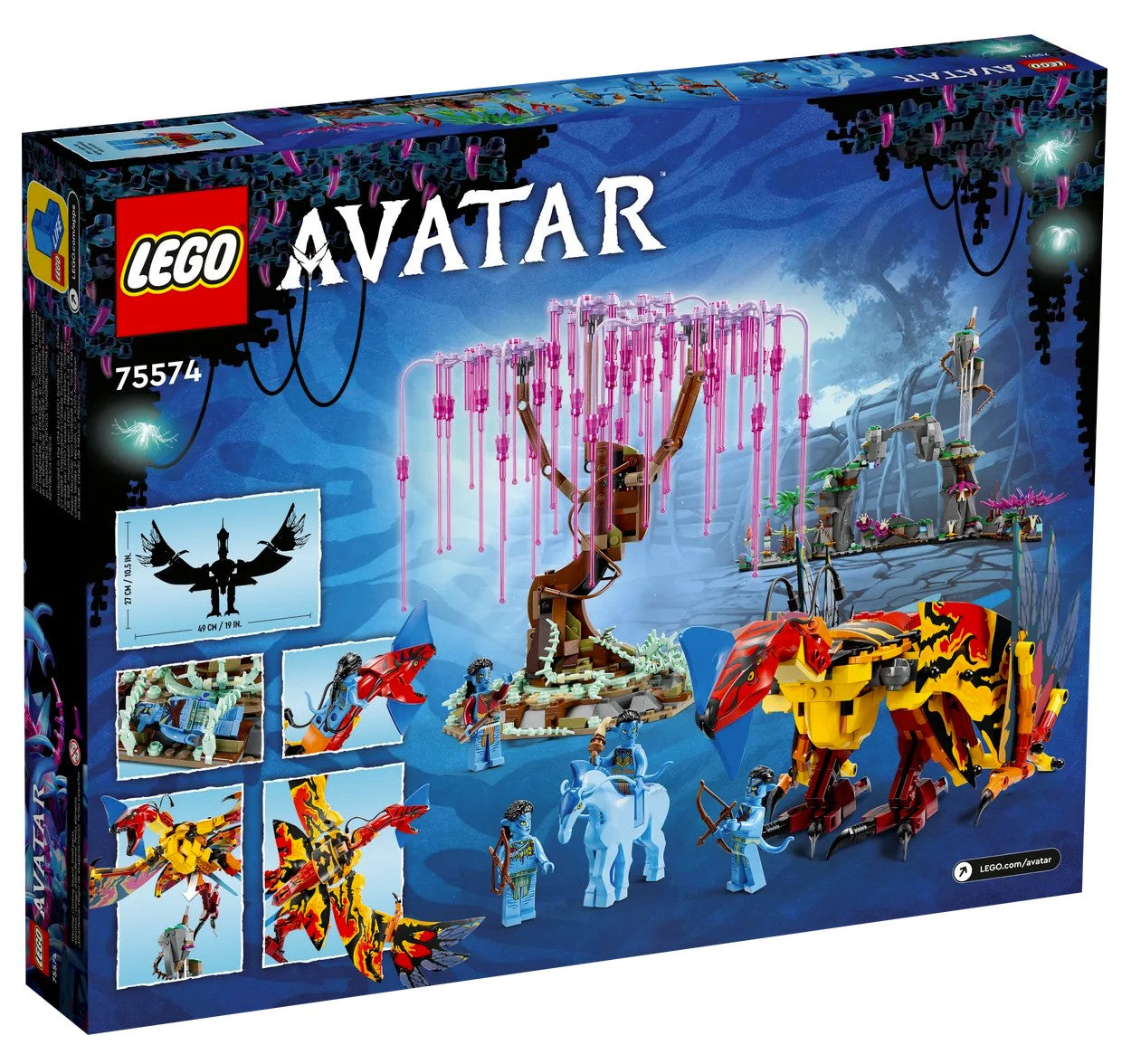 LEGO Avatar Toruk Makto & Tree of Souls Set 75574 (Pre-Order)