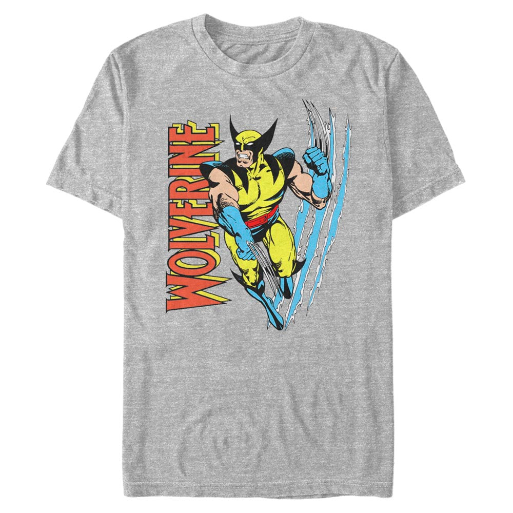 Men's Marvel Wolvie Claw Flip T-Shirt