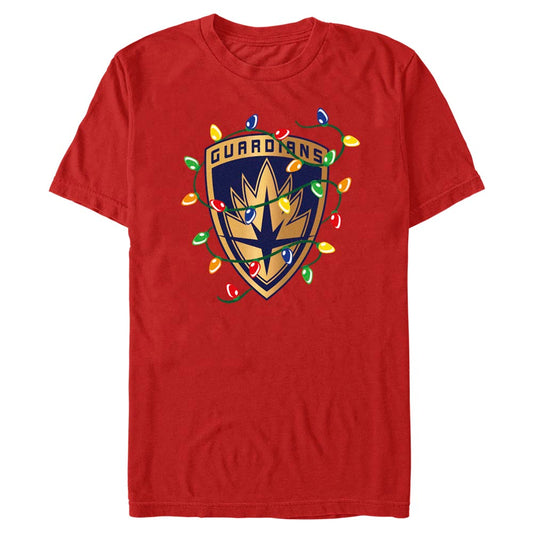 Men's Marvel Guardians of the Galaxy Holiday Guardian Badge T-Shirt
