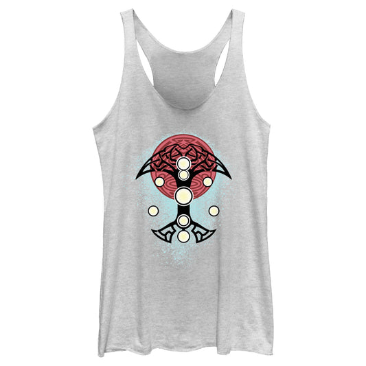 Junior's Marvel Thor Love and Thunder Blue Splatter Tank Top