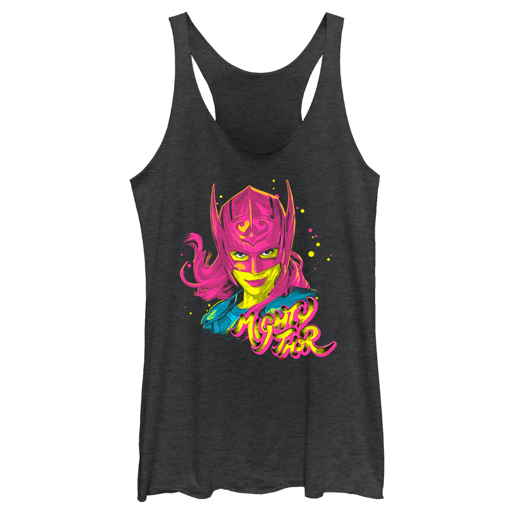 Junior's Marvel Thor Love and Thunder Pop Art Thor Tank Top