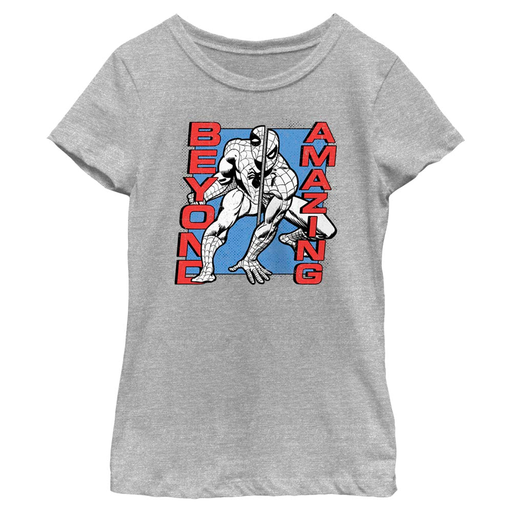 Girl's Marvel Spider-Man Beyond Amazing BEYOND AMAZING PANEL T-Shirt