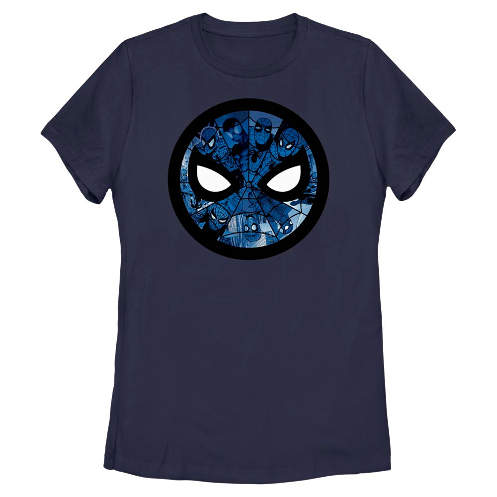 Women's Marvel Spider-Man Beyond Amazing MASK CIRCLE SPIDEYS T-Shirt