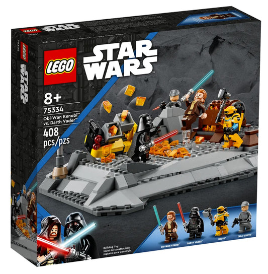 LEGO Star Wars Obi-Wan Kenobi Vs Darth Vader Set 75334 (Pre-Order)