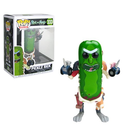 Rick and Morty Pickle Rick Pop! Vinyl Figure #333 (Pre-Order)