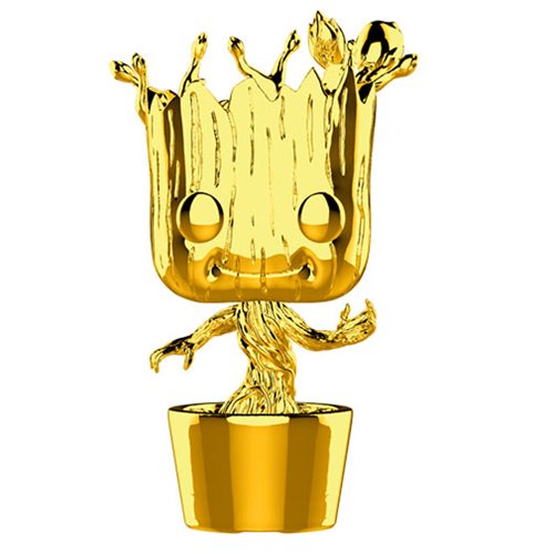 Pop! Guardians of the Galaxy 10th Anniversary Gold Groot Vinyl Figure #378 (Pre-Order)