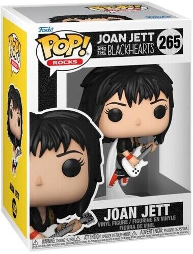 Pop! Joan Jett and the Black Hearts Vinyl Figure #265 (Pre-Order)