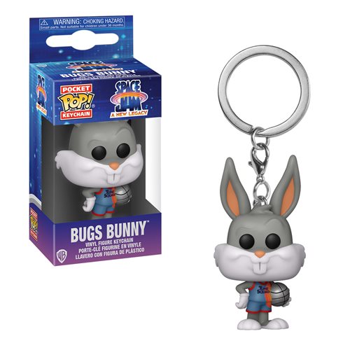 Pop! Space Jam: A New Legacy Bugs Bunny Pocket Keychain (Pre-Order)