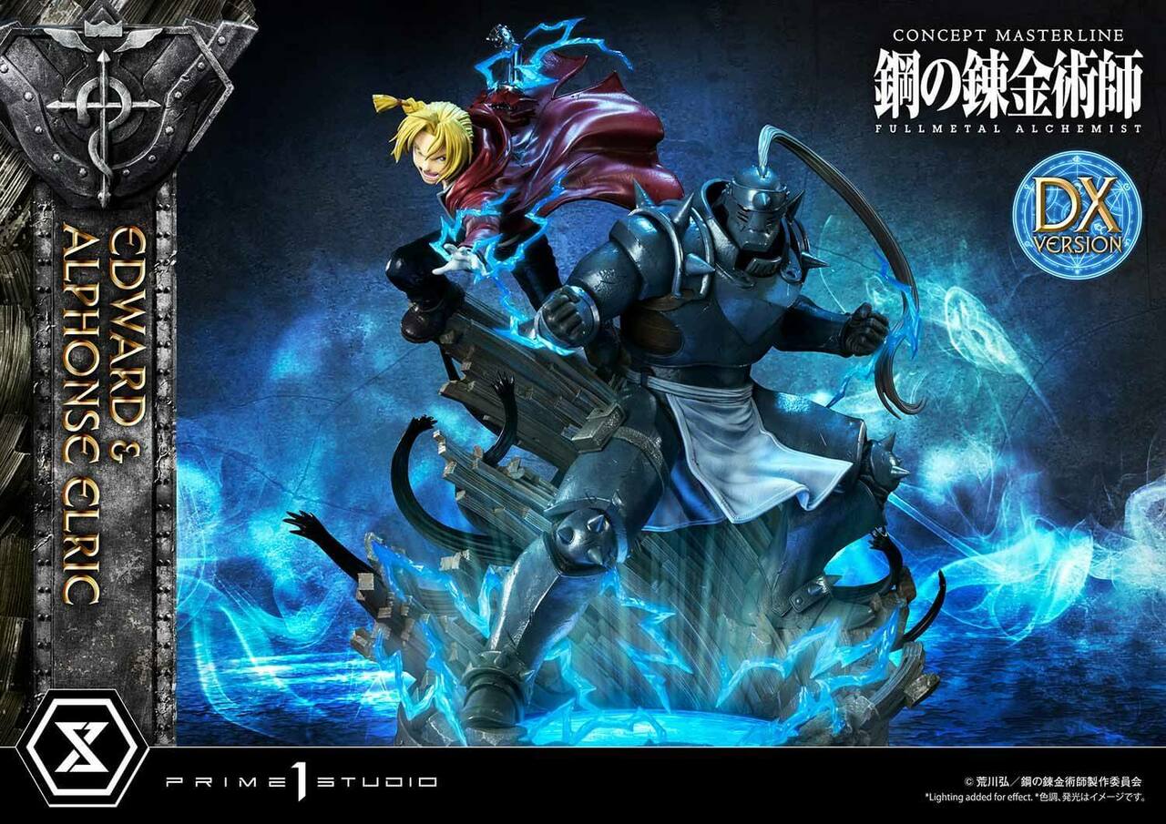 Fullmetal Alchemist Edward and Alphonse Elric Concept Masterline 1:6 Scale Statue DX Ver (Pre-Order)
