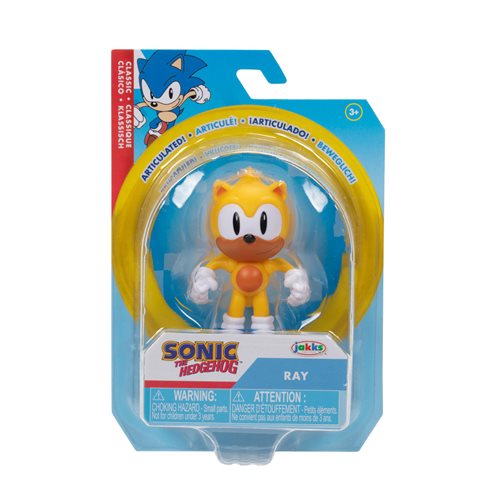 Jakks Sonic 2.5" Inch Ray Articulated Figure Wave 9