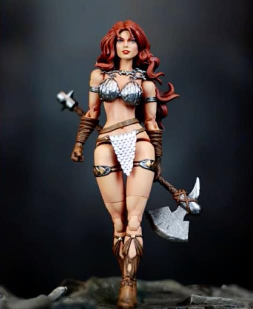 Red Sonja 1:12 Executive Loose Collector (Pre-Sale)