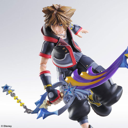 Play Arts Kai Kingdom Hearts III Sora Action Figure (Used)