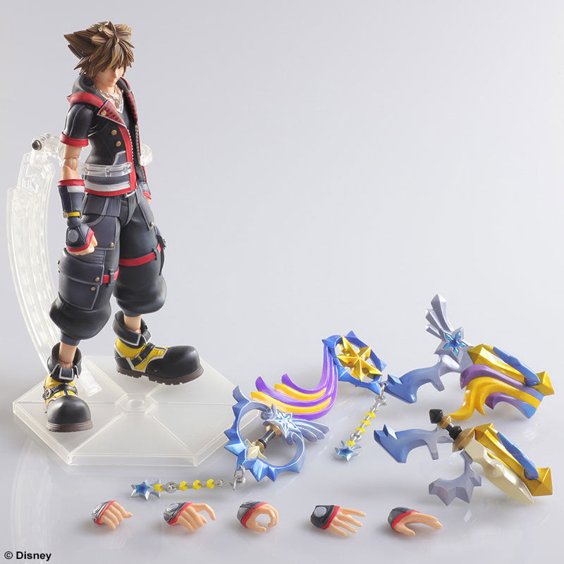 Play Arts Kai Kingdom Hearts III Sora Action Figure (Used)