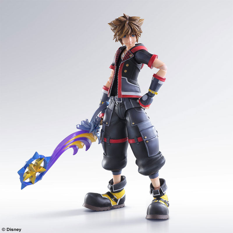 Play Arts Kai Kingdom Hearts III Sora Action Figure (Used)