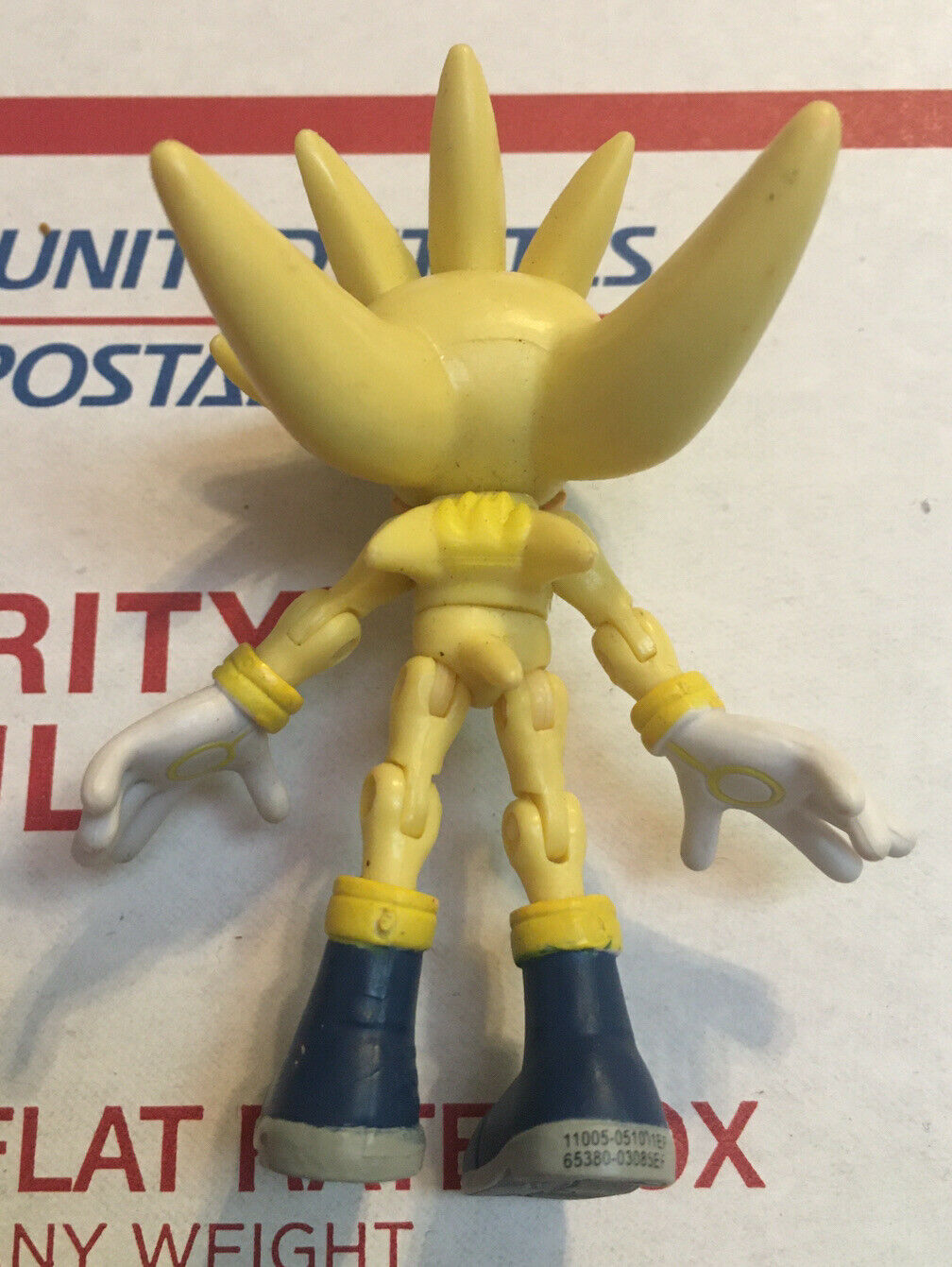 Jazwares 3" Inch Super Silver Sonic Action Figure (Used)