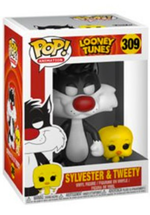 Looney Tunes Sylvester and Tweety Pop! Vinyl Figure #309 (Pre-Order)