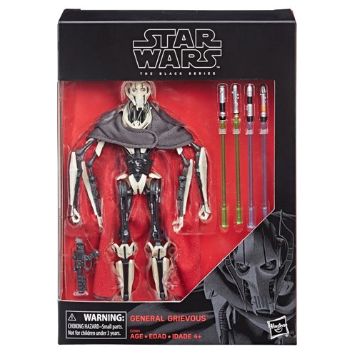 Star Wars The Black Series General Grievous 6-Inch Action Figure (Pre-Order)