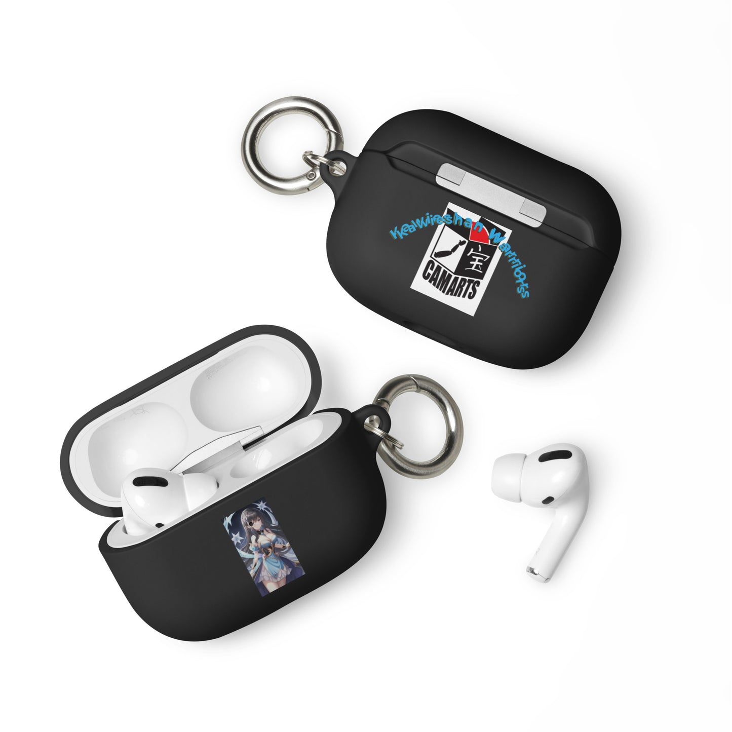 Sato Mika Kawieshan Warriors Rubber Case for AirPods®