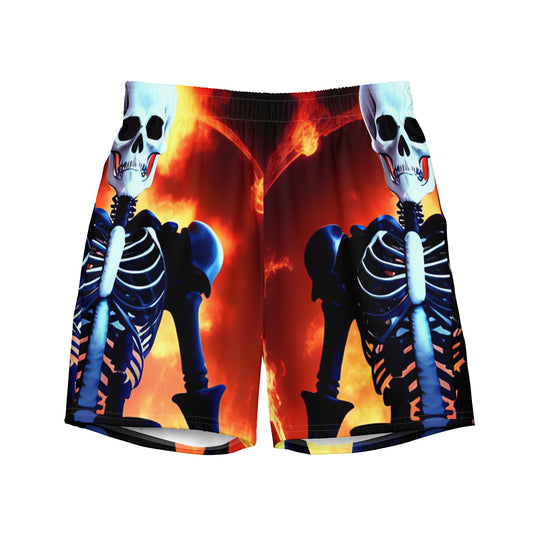 Skull Men's Swim Trunks