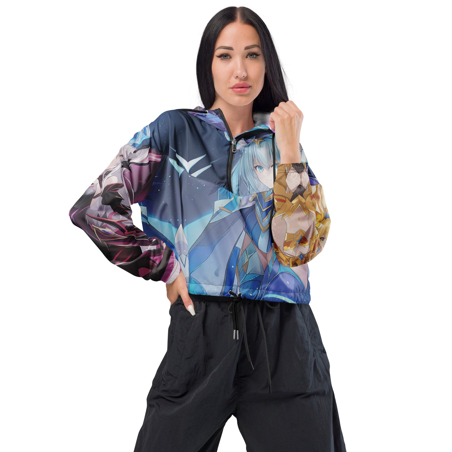 Dragon Summoners Kawieshan Warriors Women’s Cropped Windbreaker