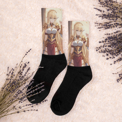 Emilia Eiker Kawieshan Warriors Anime Socks