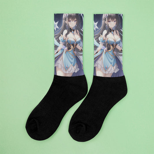 Sato Mika Kawieshan Warriors Anime Socks