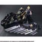 Play Arts Kai Final Fantasy VII Advent Children Cloud & Fenrir Bike Set (Re-Run) (Backorder)