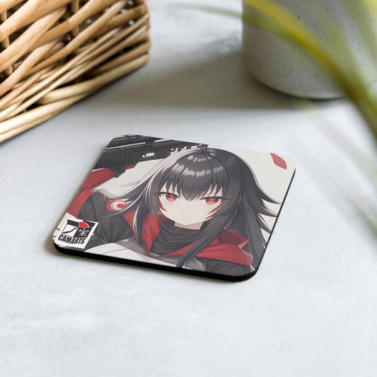 Suzuki Hanako Kawieshan Warriors Cork-back Coaster