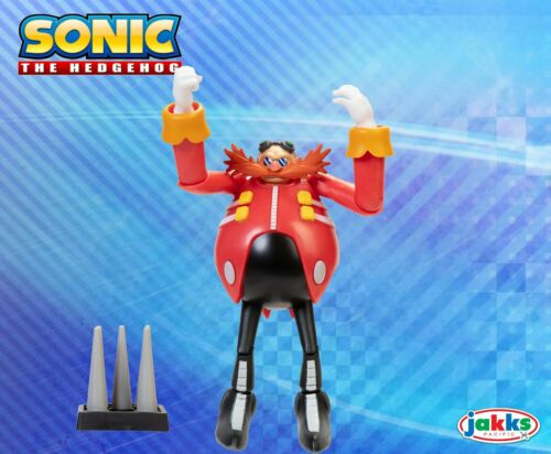 Jakks Sonic The Hedgehog 4" Articulated Figure With Spikes Accessory Wave 1 Dr. Eggman