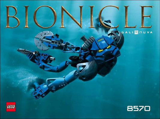 Bionicle LEGO Set 8570 - Toa Gali Toa Nuva