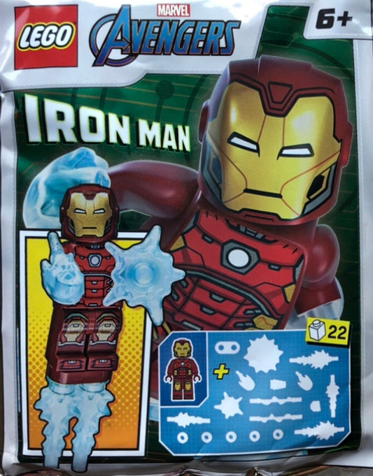 LEGO Iron Man Minifigure Foil Pack Bag Set 242210