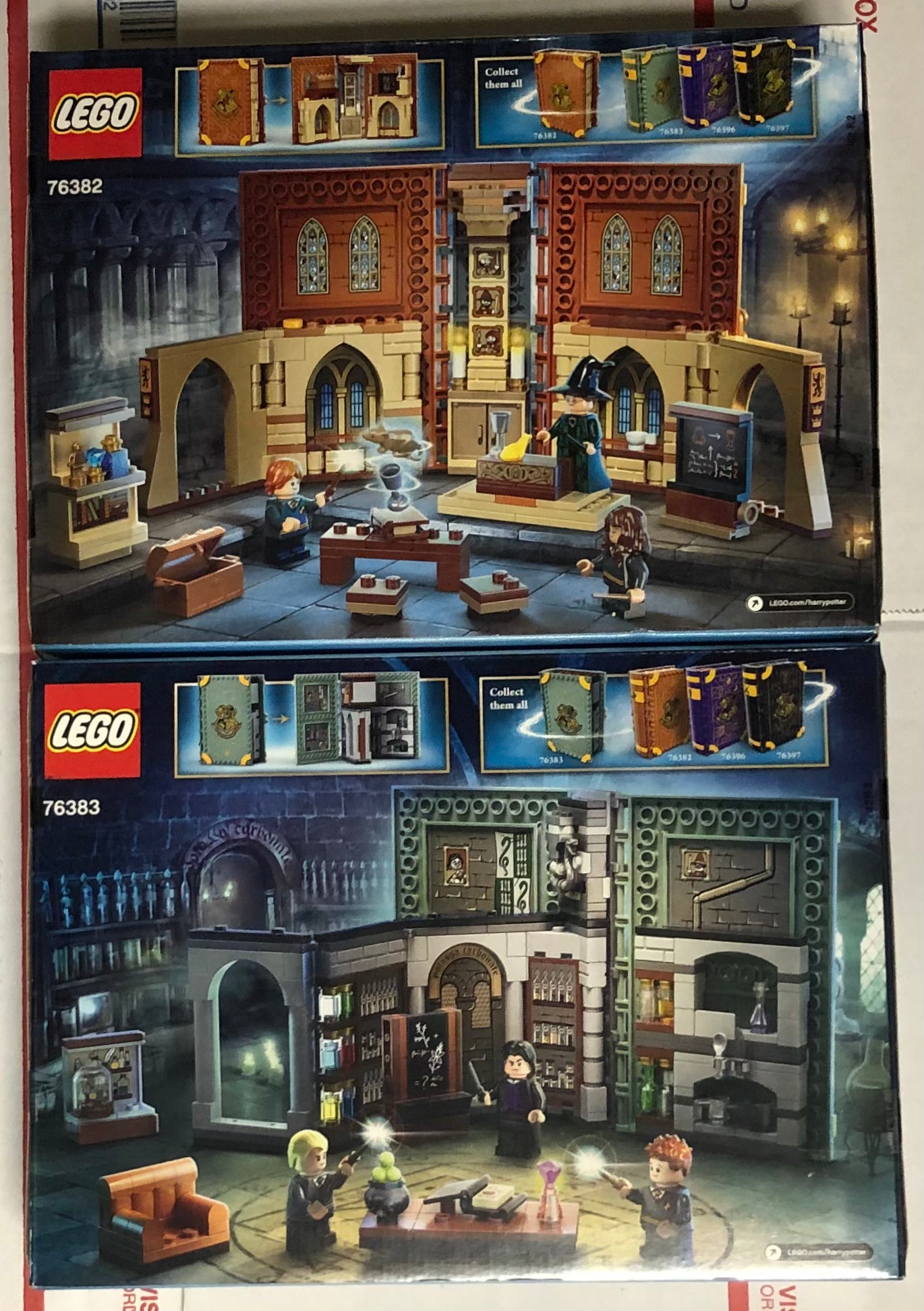 LEGO Harry Potter Hogwarts Moment: Potions Class and Transfiguration Class Sets BUNDLE/LOT