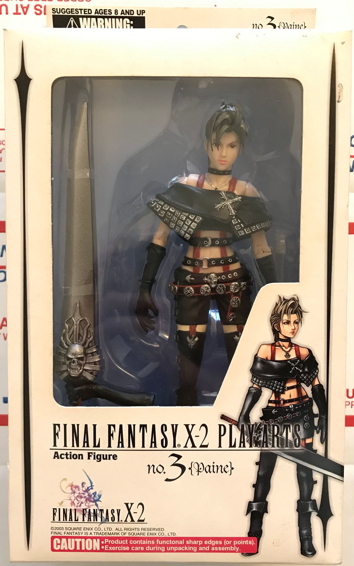 Square Enix Final Fantasy X-2 Play Arts Vol 1 2 3 Yuna Rikku Paine