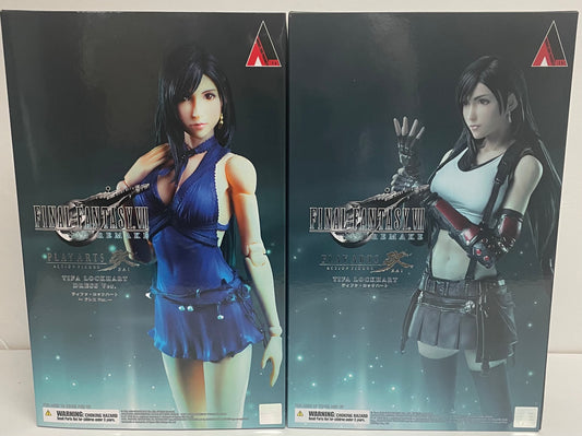 Play Arts Kai Final Fantasy VII Remake Tifa & Tifa Dress Ver. BUNDLE/LOT