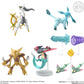 Pokémon Shodo Volume 7 Full Set 5 BUNDLE/LOT Bandai 3" Inch Figure