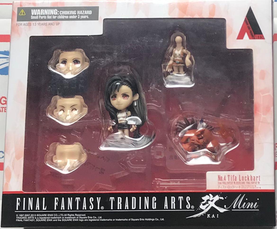 Trading Arts Kai Final Fantasy Mini Tifa Lockhart and Red Figure