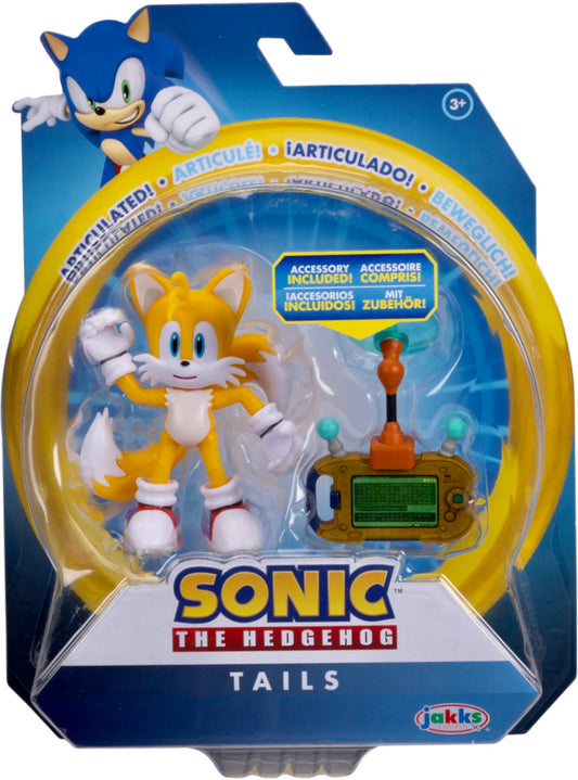 Jakks Sonic 4" Inch Articulated Tails Figure Wave 12 (Pre-Order)