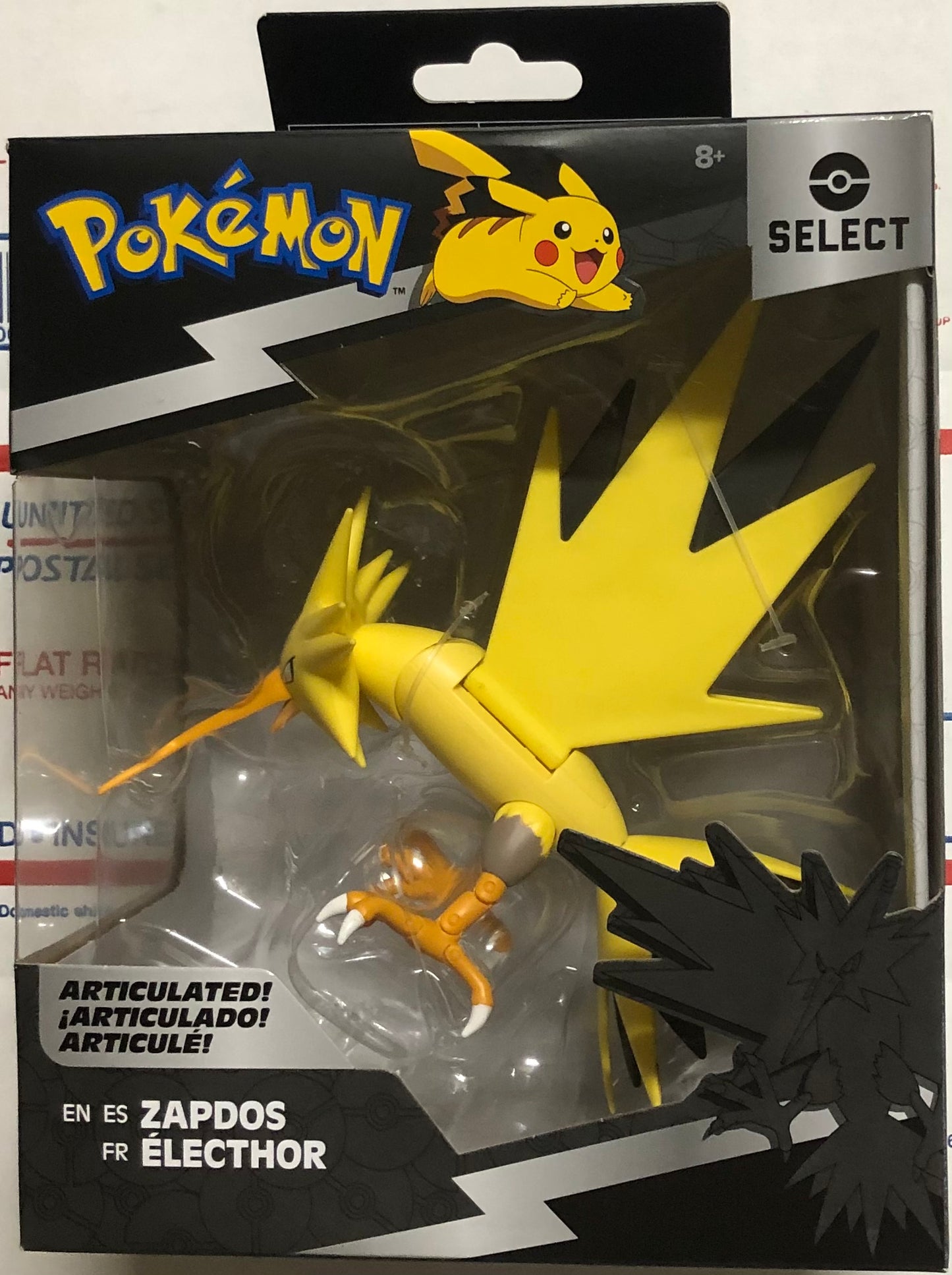 Pokemon Select Series 2 Zapdos Action Figure