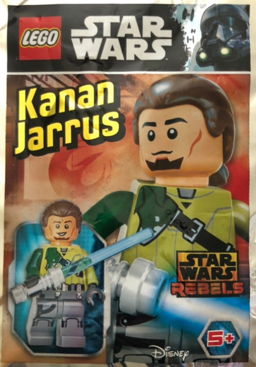 LEGO Star Wars Rebels Kanan Jarrus Minifigure Foil Pack Bag Set 911719