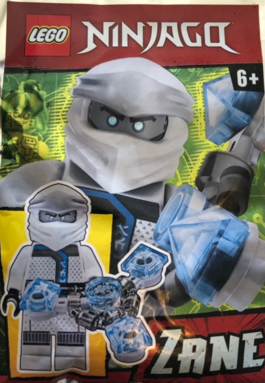 LEGO Ninjago Zane Minifigure Foil Pack Bag 891957